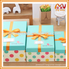Bonne boîte à cadeaux de vacances, boîte à papier Guangzhou